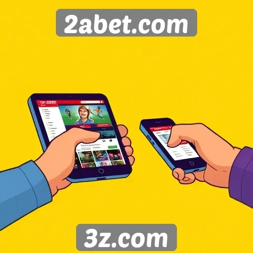 Experiência do usuário no site 2abet em dispositivos móveis